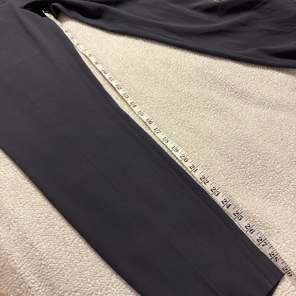 Aritzia Babaton Charcoal Gray Conan Dress Pants Cropped Tapered - Picture 8 of 11